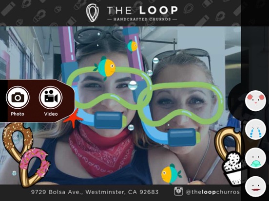 BuzzyBooth Snaps iPad screenshot 1 - Business app