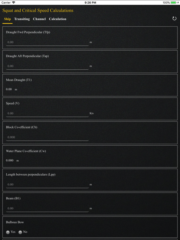 Screenshot #6 pour Ship Squat Calculator