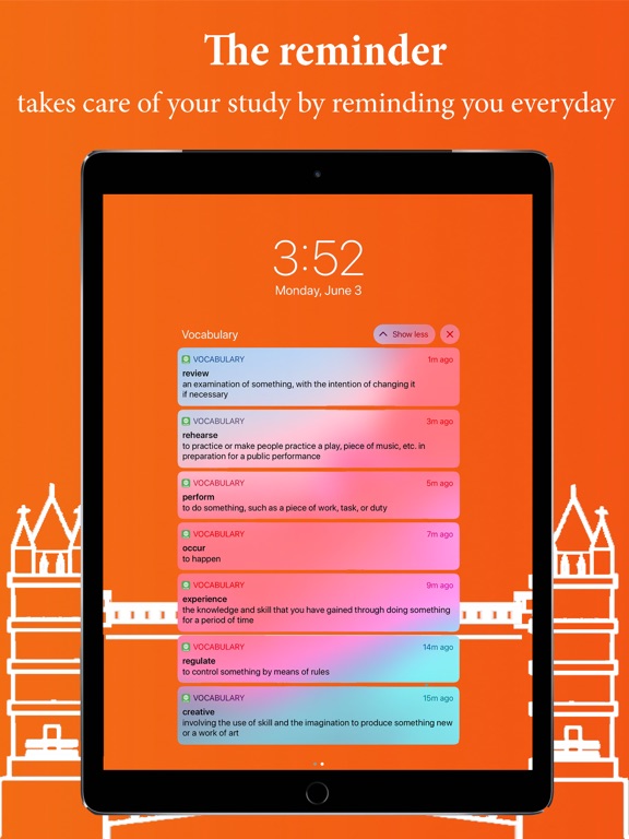 Vocabulary Master iPad screenshot 4 - Education app