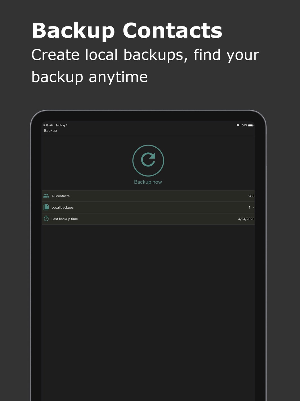 iPad screenshot