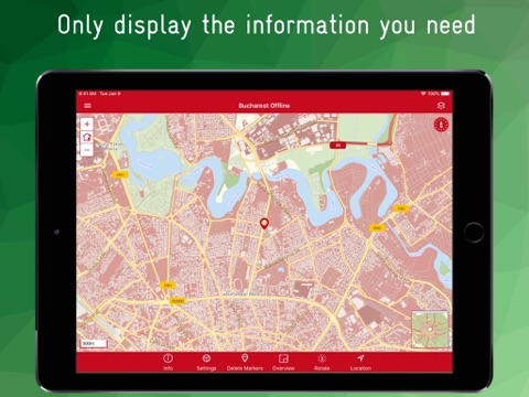 Bucharest Offline - náhled