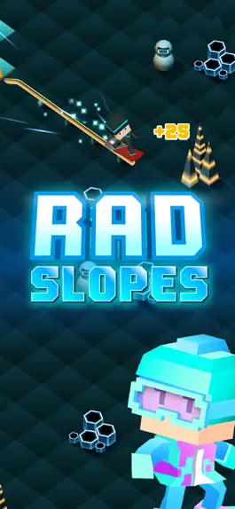 Game screenshot Blocky Snowboarding hack