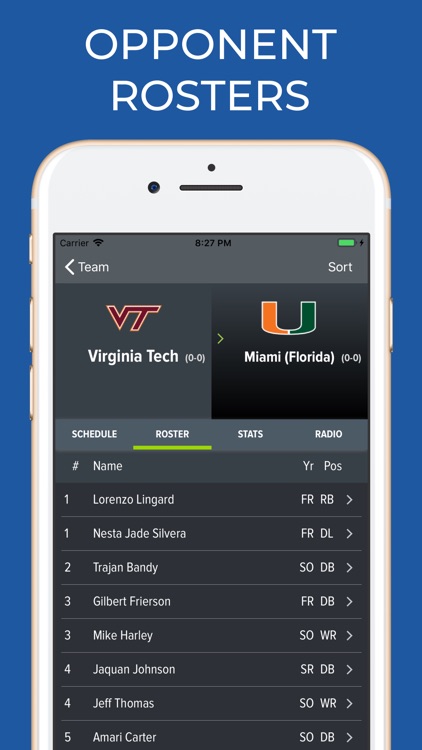 Virginia Tech Football screenshot-7