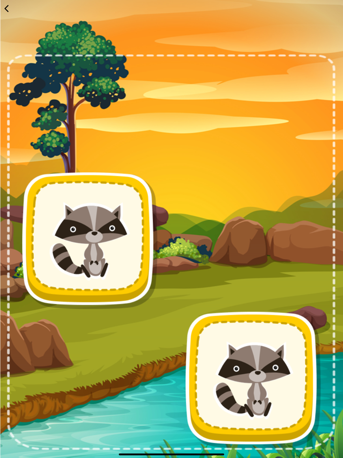 Match Game Animals for Kids