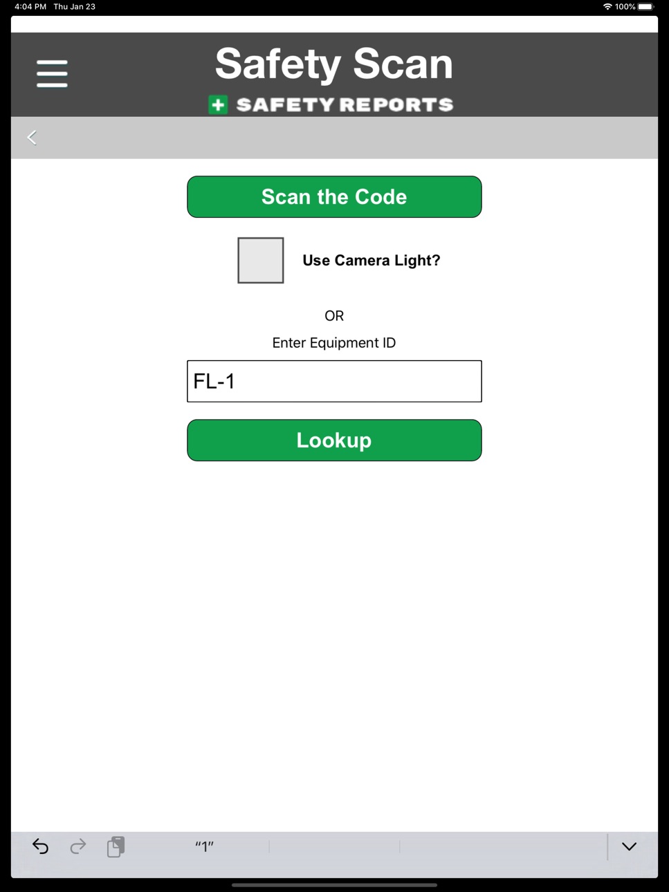 iPad screenshot