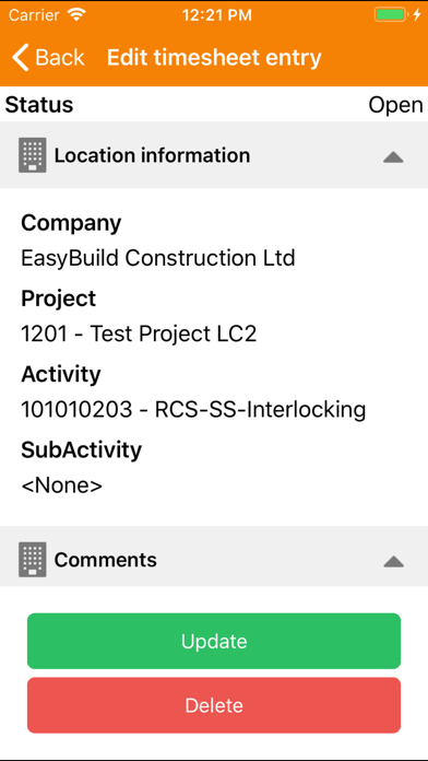 EasyBuild Construction Screenshot