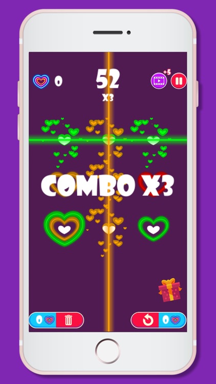 Glowing Heart Puzzle screenshot-4