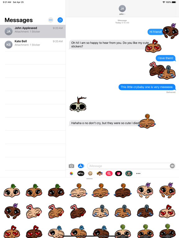 Screenshot #5 pour Alien Cutiemojis