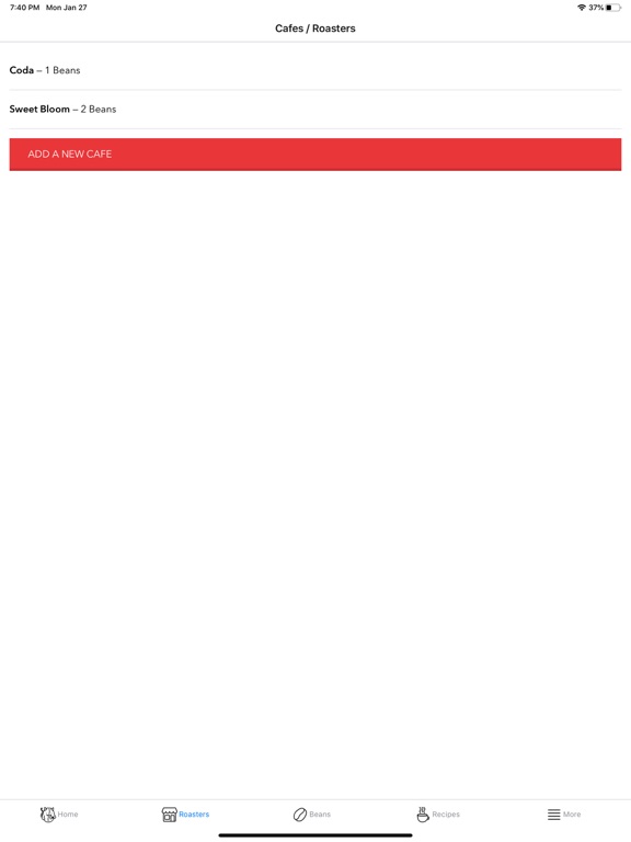 Bean Beast iPad screenshot 5 - Food & Drink app