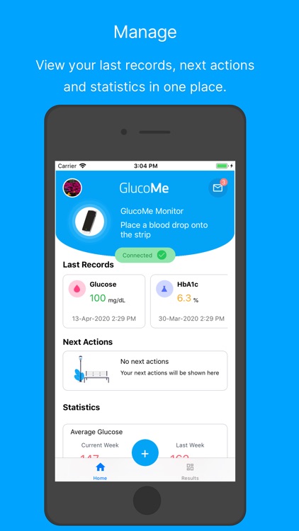 GlucoMe mobile
