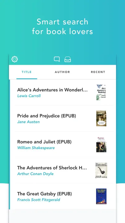 EBook Search Pro - Book Finder iPhone-skjermbilde 1