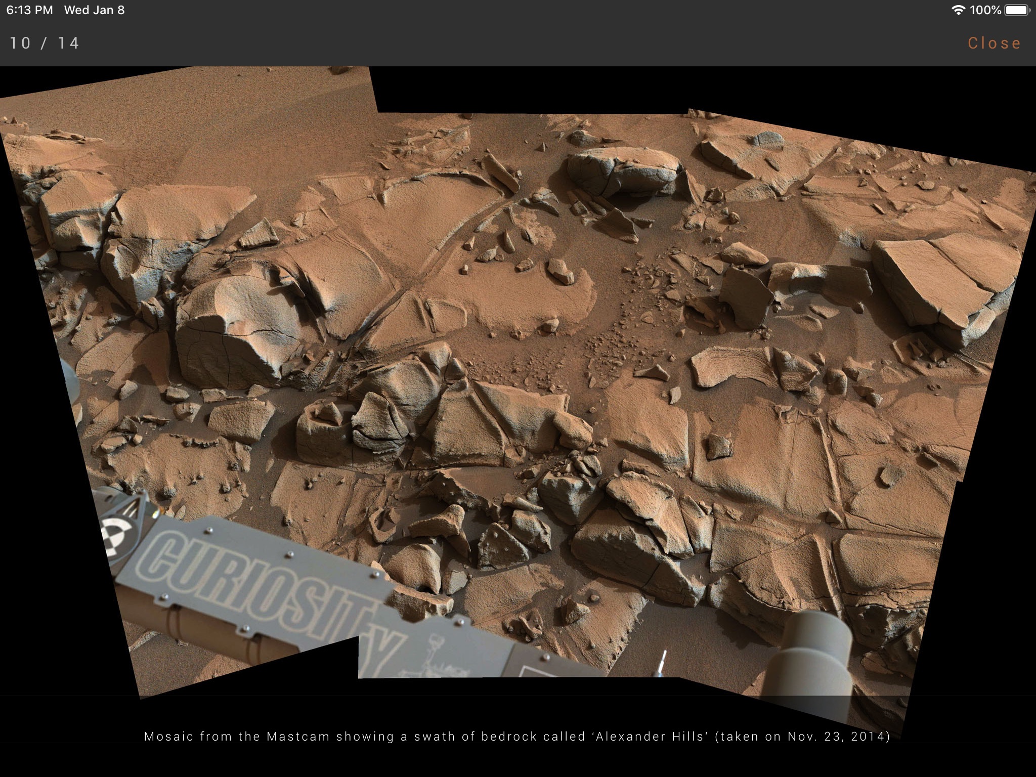 Mars Timeline screenshot 3