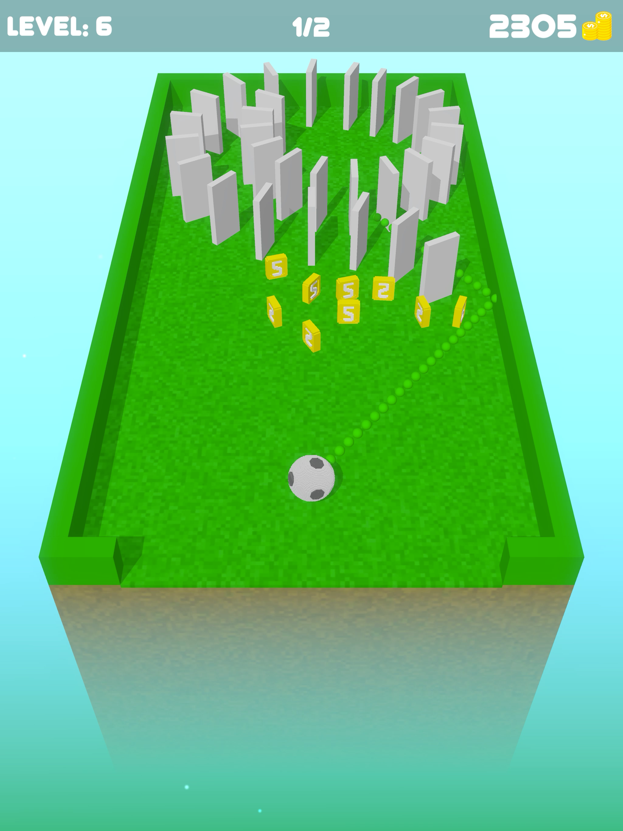 Domino Smash Challenge