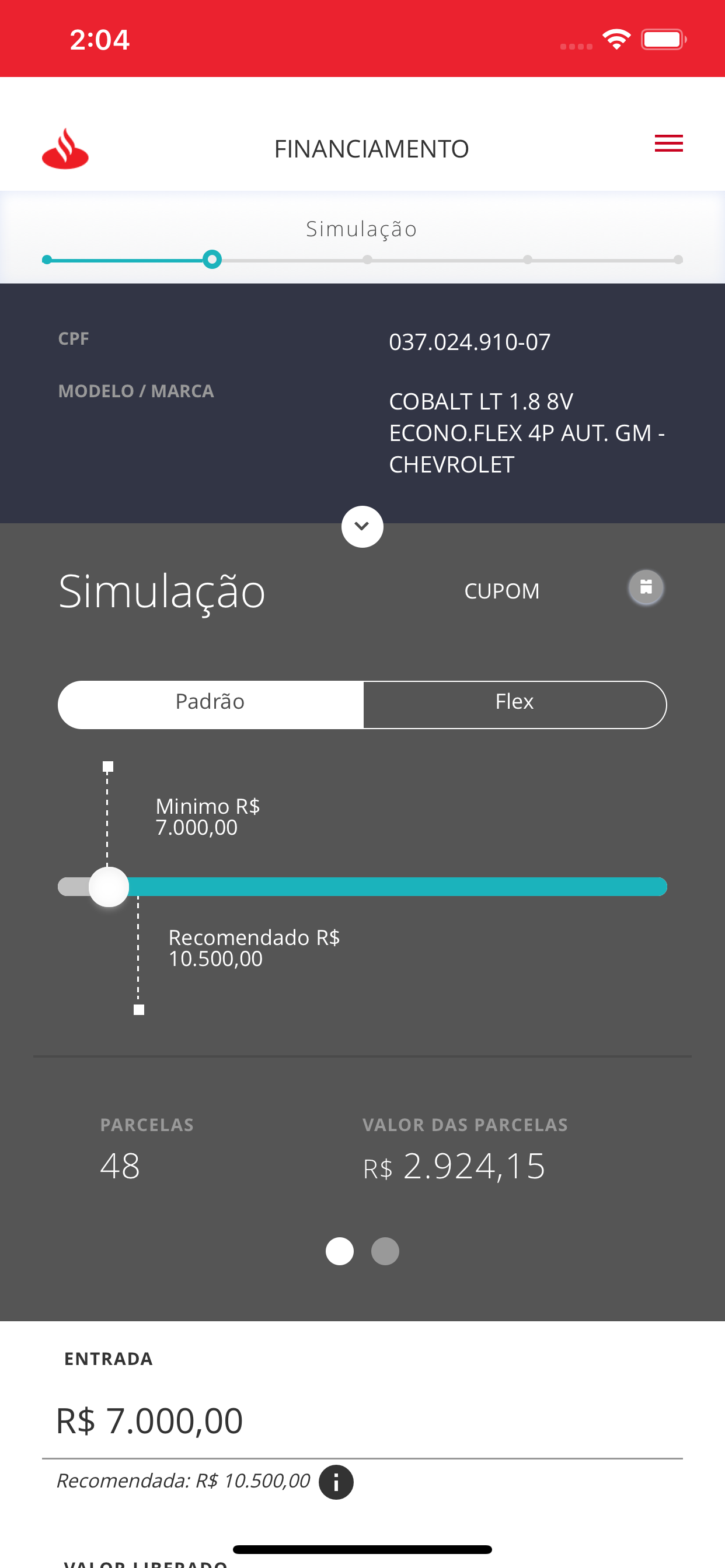 Financiamento Lojista