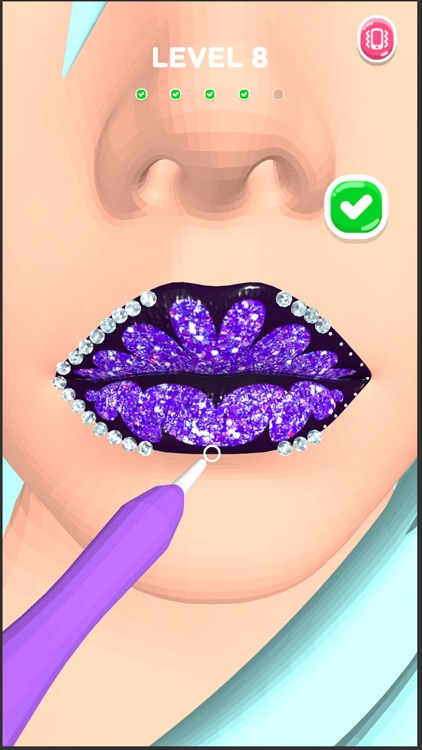 Lip Art 3D screenshot-3