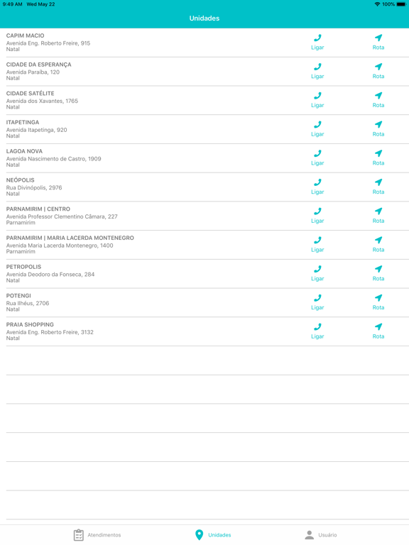 Laboratório Hemolab iPad screenshot