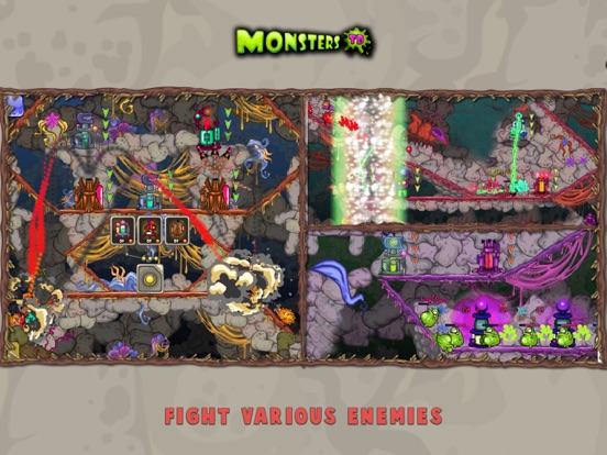 Monsters TD: Strategy Game iPad screenshot