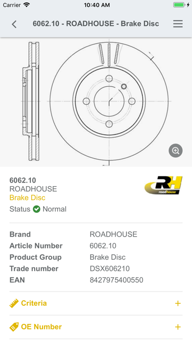 Road House App Screenshot