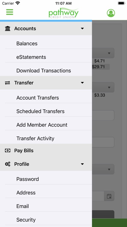 Pathway Credit Union Mobile screenshot-4