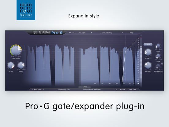 Screenshot #4 pour FabFilter Pro-G