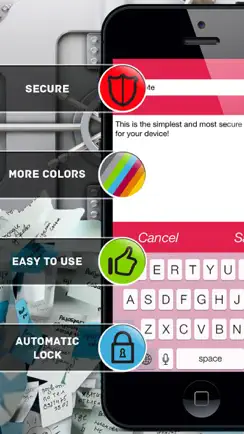 Secure Notes - Memo and lists iPhone image 2