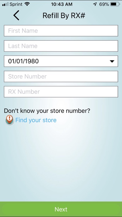 Universal Rx Screenshot