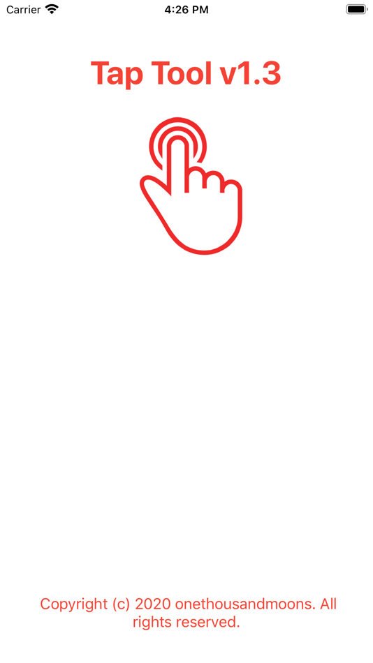 #1. Tap Tool (iOS) 由: Simon McMenzie