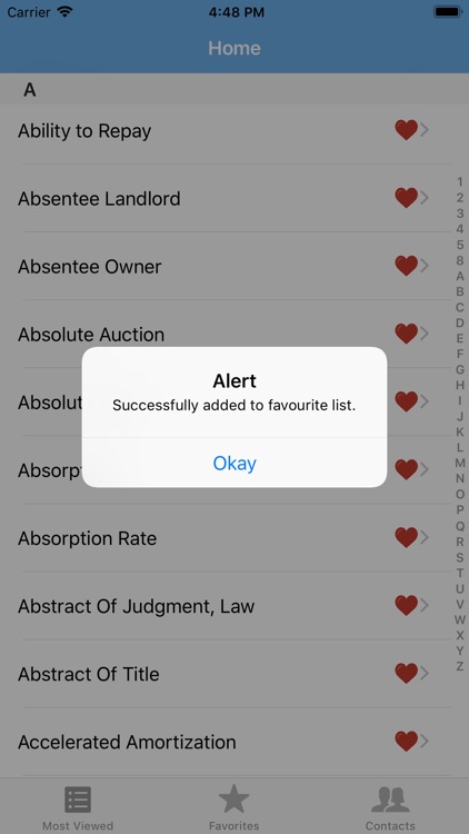 RealEstate Terms Definition