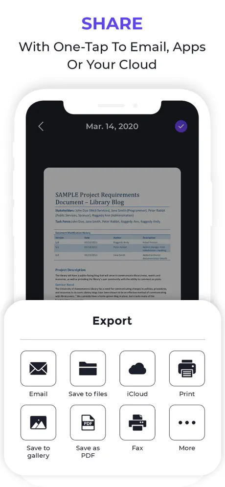 Simple Scan: Docs, PDF, OCR