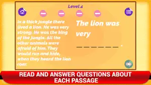 Reading Comprehension Kids App screenshot 4