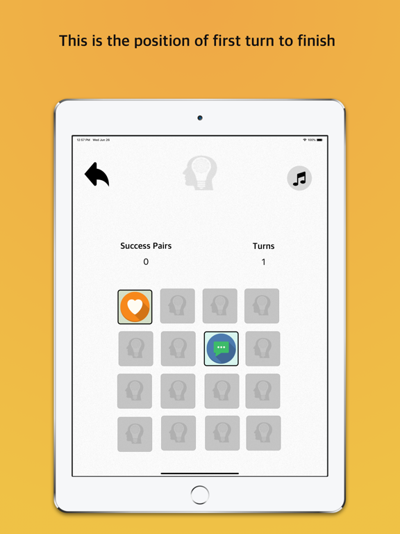 Fun brain exercise - DrMemory iPad screenshot 5 - Games app