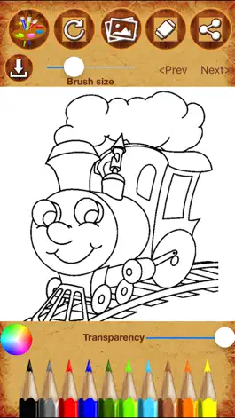 Game screenshot Kids coloring & drawing Book hack