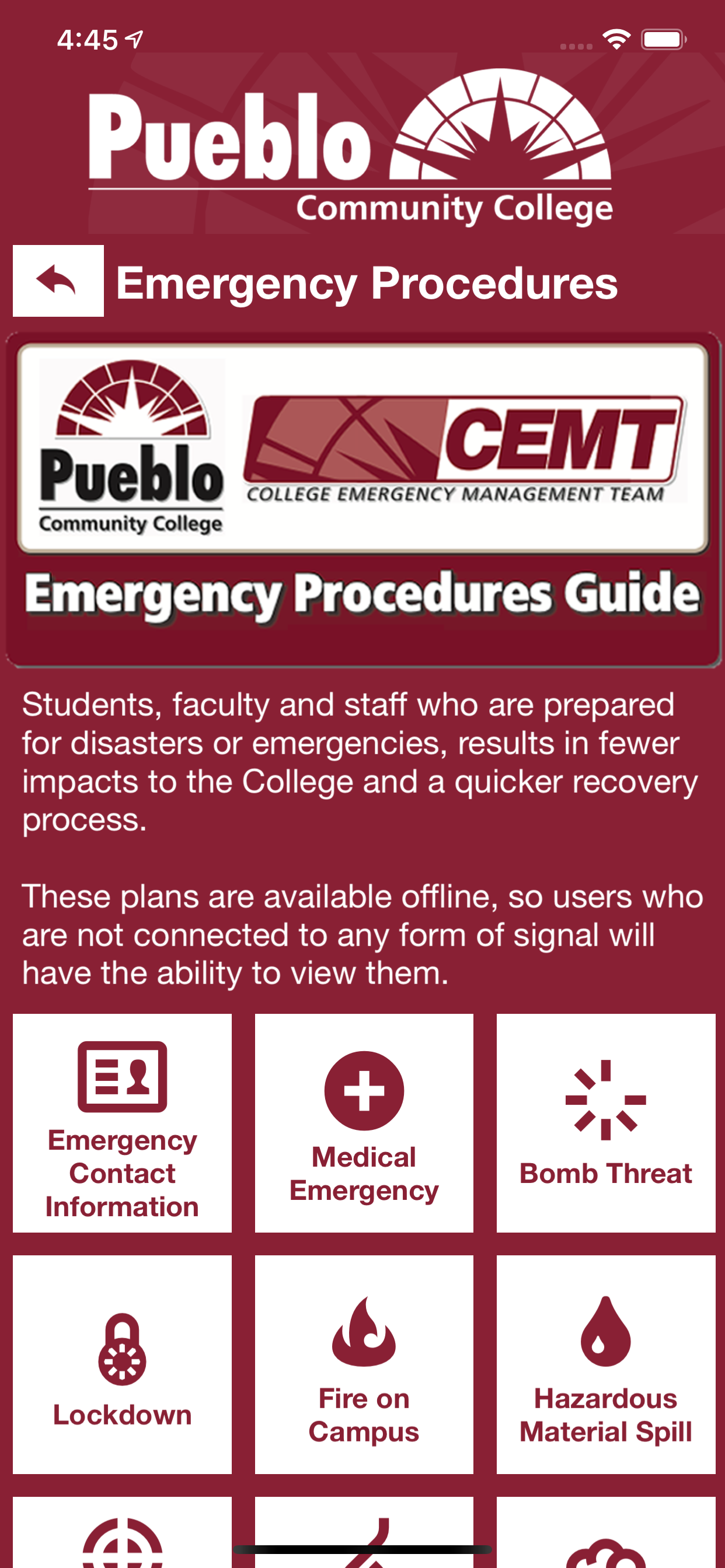 MyPCC Alert screenshot 4