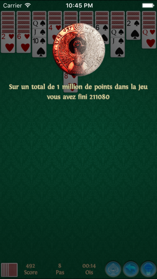 Screenshot #2 pour Spider Solitaire.