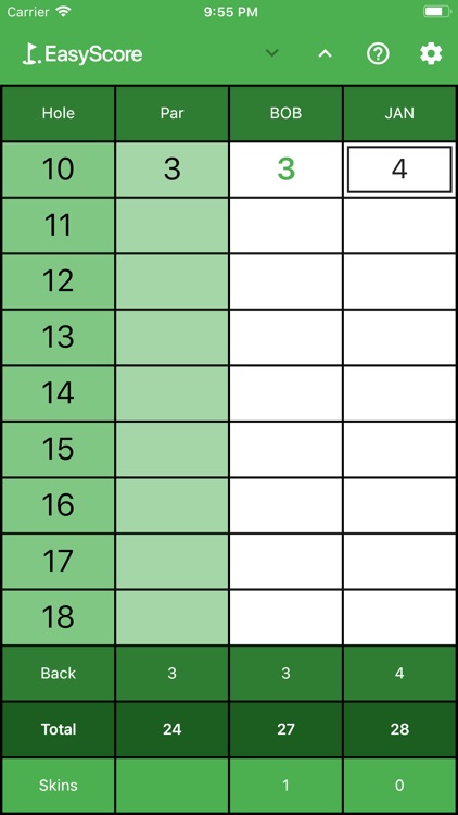 EasyScore Golf Scorecard screenshot-6