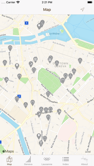 Urban Map - ジュネーブのおすすめ画像1