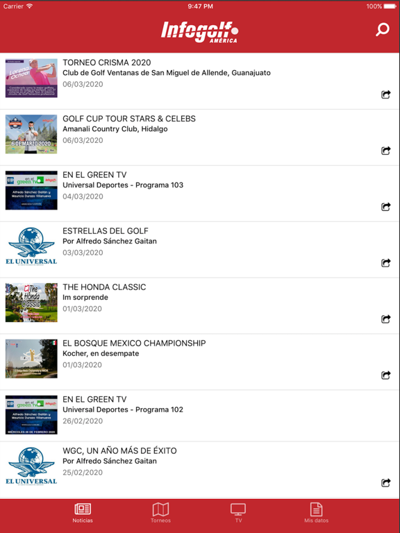 Screenshot #4 pour Infogolf