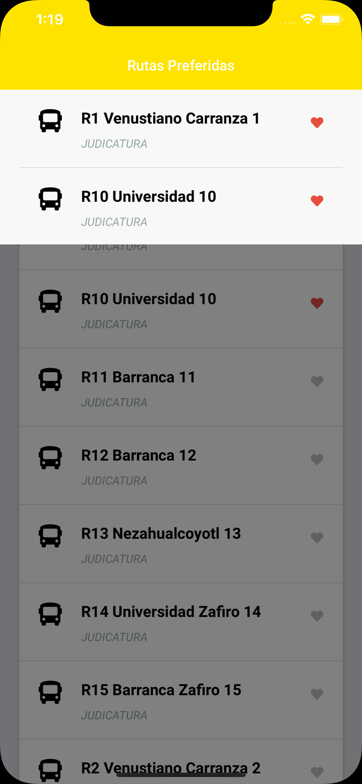 UTEP BusTracker screenshot 3