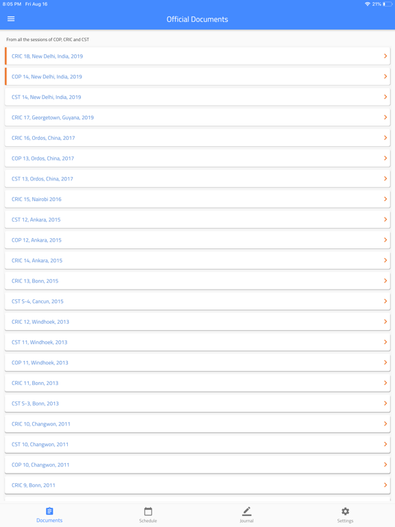 Screenshot #4 pour UNCCD Conference