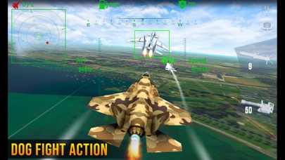 Fighter Jet Combat Simulation Screenshot