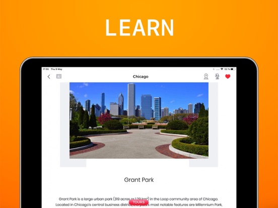Chicago Travel Guide . iPad screenshot 5 - Travel app