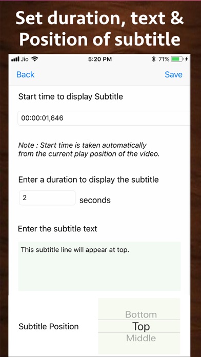 Screenshot 3 of Video Subtitle Hardcoder App