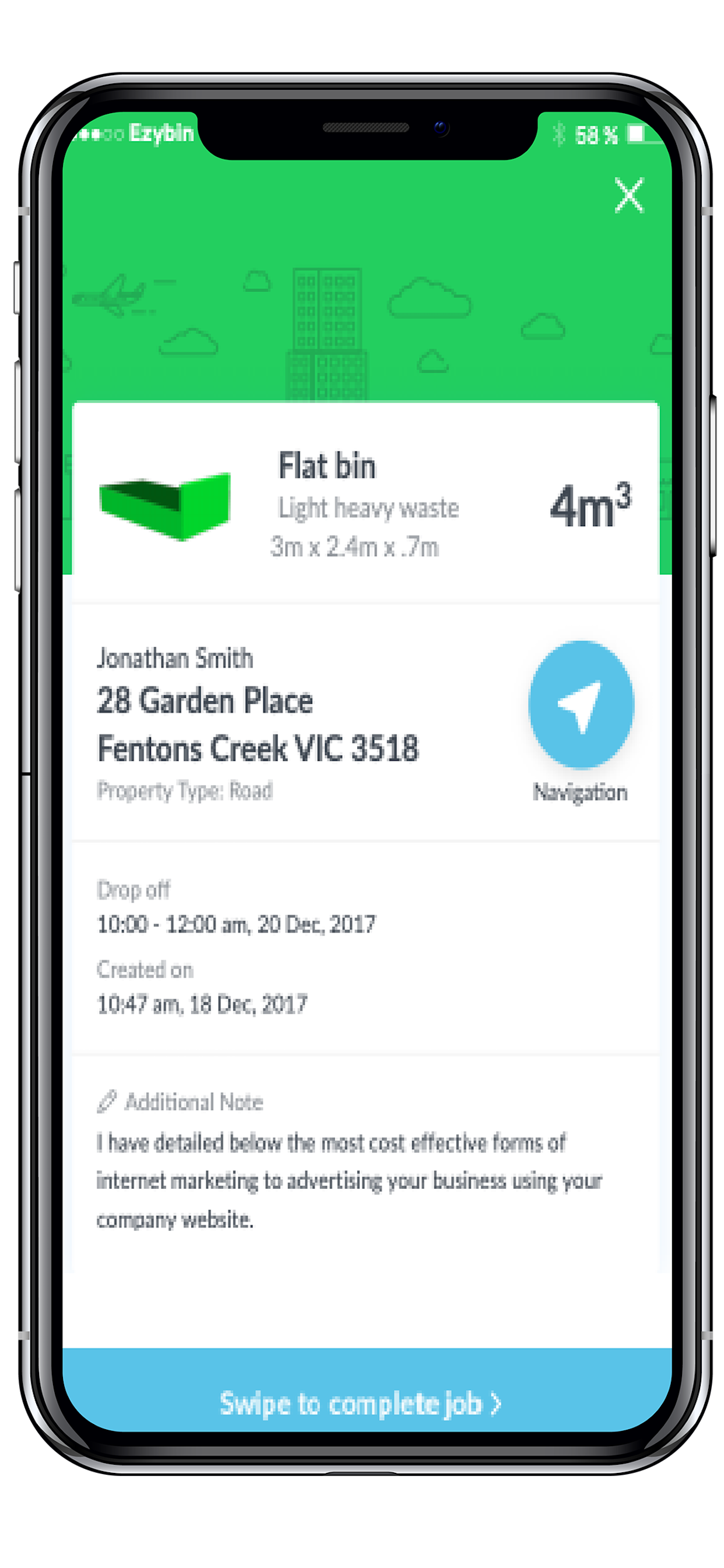 EzyBin Driver App screenshot 3