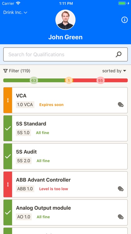 AG5 Skills Portfolio