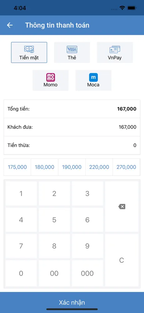 Suno F&B Gọi món