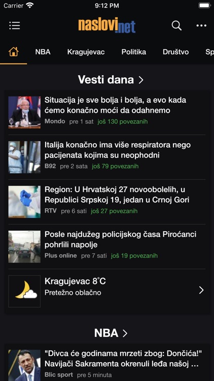 Vesti Srbija - Naslovi.net by Netmark d.o.o.