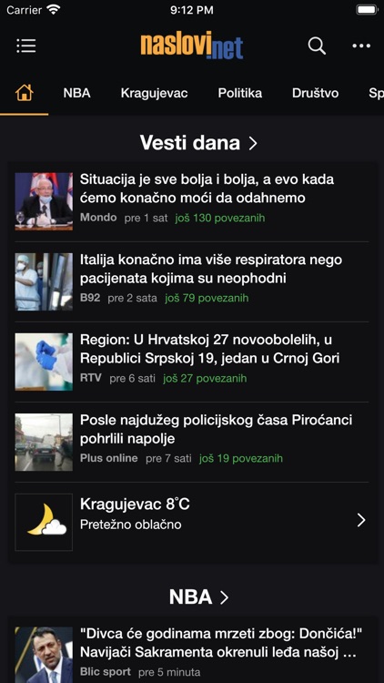Vesti Srbija - Naslovi.net