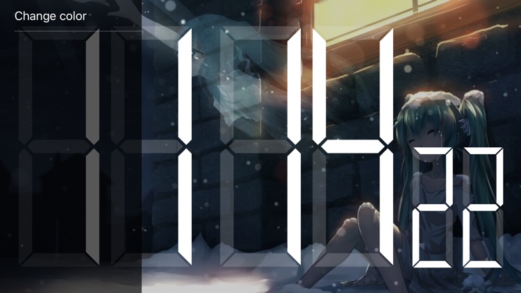 Digital Watch - Full screen