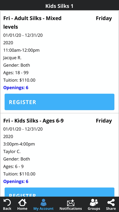 App screenshot