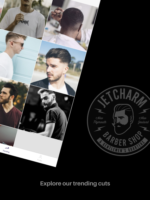 Jetcharm Barbers iPad screenshot